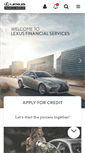 Mobile Screenshot of lexusfinancial.com
